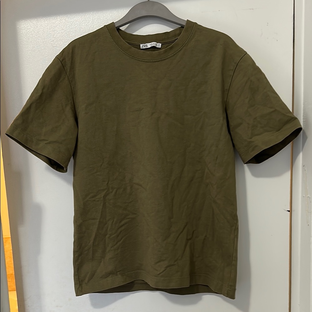 Zara Green Short Sleeve Tee